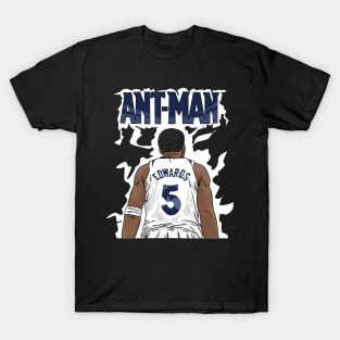 Anthony "ANT-MAN" Edwards cartoon Flat style T-Shirt